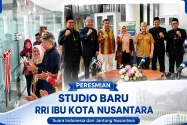 Dari Studio Darurat ke Jantung Nusantara, RRI Kini Mengudara dari Media Center IKN
