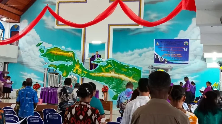 Ibadah Minggu Sengsara Pertama GKI Betania Waren Waropen