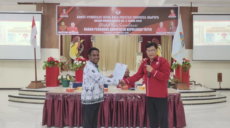 Bimtek BaPSPI di Yapen Disorot, Fokus Pembinaan Usia Dini
