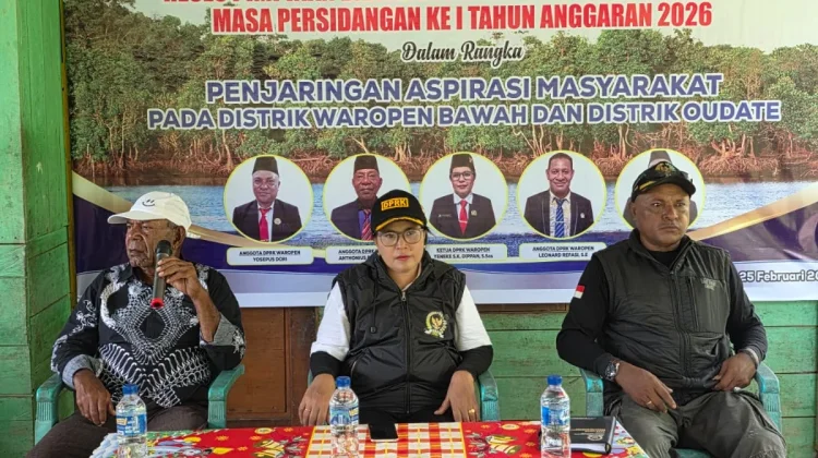 Reses DPRK Waropen Serap Aspirasi Masyarakat Oudate