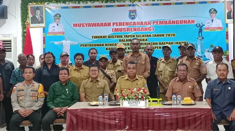 Distrik Yapen selatan gelar Musrembang