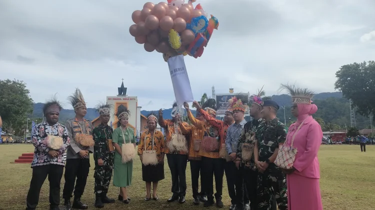 Pemda Yapen Gelar Upacara HUT 57 Kabupaten Yapen