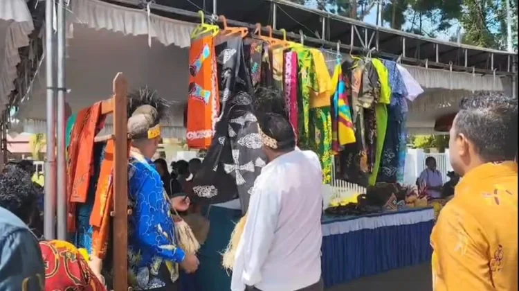 Pameran UMKM Meriahkan HUT ke-57 Kabupaten Kepulauan Yapen