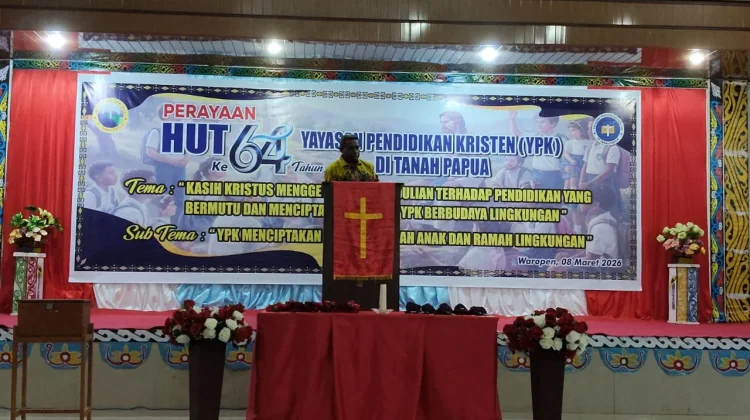 Bupati Waropen 64 Tahun YPK Warnai Sejarah Pendidikan Papua