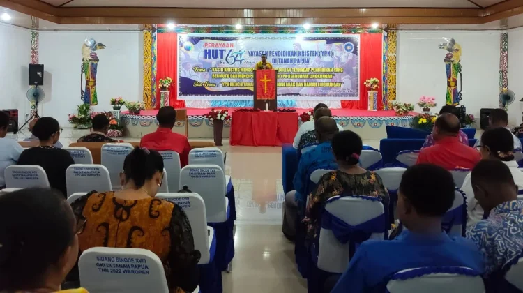 Bupati Waropen Apresiasi Sinode GKI Dirikan Sekolah Ramah Lingkungan