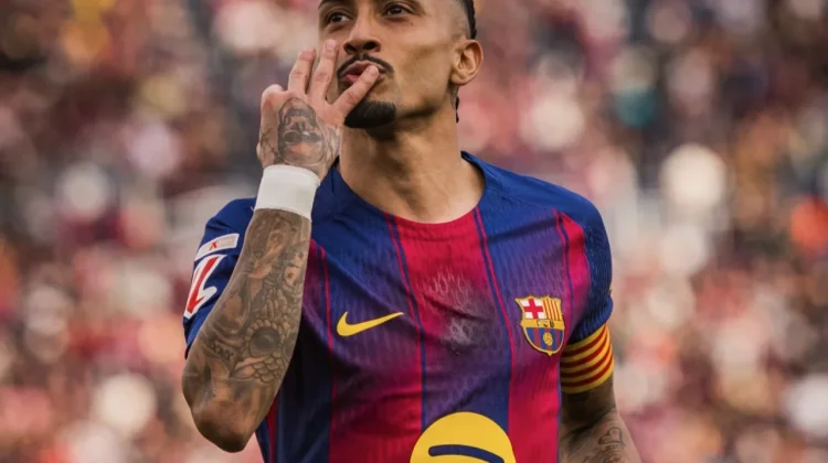 Barcelona Hajar Sevilla 5-2, Raphinha Cetak Hat-trick