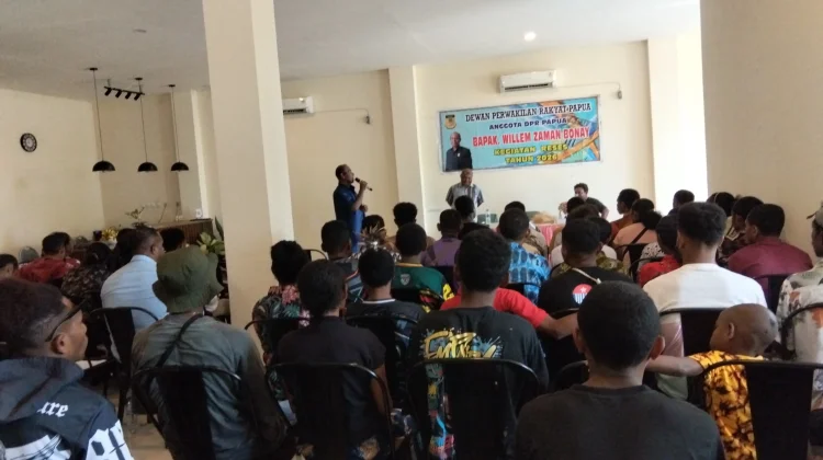 Pemuda Adat di Yapen Ikut Reses DPR Papua