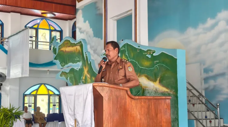 Pemda Waropen Gelar Ibadah Perdana Bersama ASN
