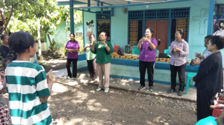 Posyandu Cendrawasih Ditunjuk Gelar Pertemuan Kelas Ibu Balita Bahas Imunisasi