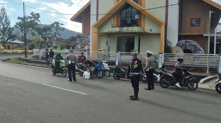 Polres Kepulauan Yapen Intensifkan KYD, Puluhan Kendaraan Ditindak