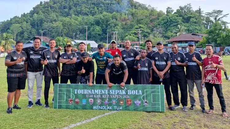 Turnamen Sepak Bola Usia - 40 Kabupaten Kepulauan Yapen