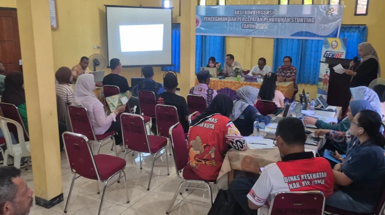 Aksi Konvergensi Stunting Yapen Rampung, 584 Kasus Jadi Fokus Intervensi