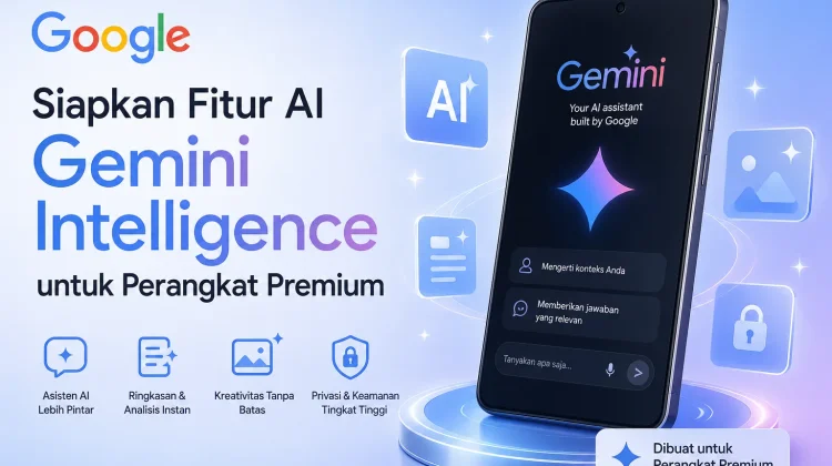 Google Siapkan Fitur AI Gemini Intelligence untuk Perangkat Premium