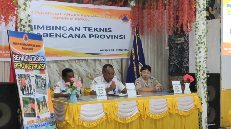 Waropen Miliki Geografis Unik dan Rawan Bencana Alam