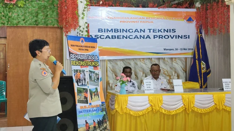 Peserta Bimtek Pascabencana Diminta Ikuti Kegiatan Dengan Baik