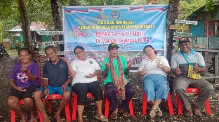 Kerukunan Keluarga Lembata Yapen Gelar Doa Bersama dan Rekreasi Peringati HUT Ke-3
