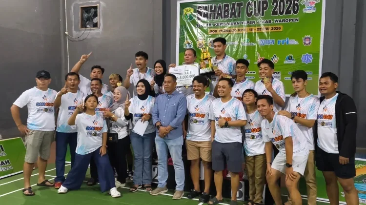 Sahabat Cup Diharapkan Jadi Ajang Pembinaan Atlet BuluTangkis Yapen