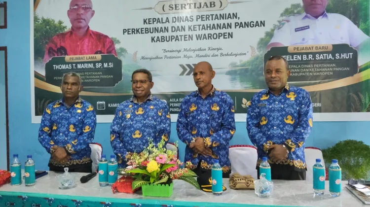 Pergantian Pejabat Waropen Optimalkan Kinerja ASN Daerah Pemerintah