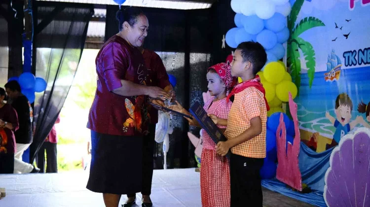 Kepala TK Negeri Pembina Serui 132 Siswa, 90 Ditamatkan Tahun Ini