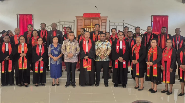Ketua DPRK Yapen: Pentahbisan GKI Eben Haezer Warari Wujud Janji Iman