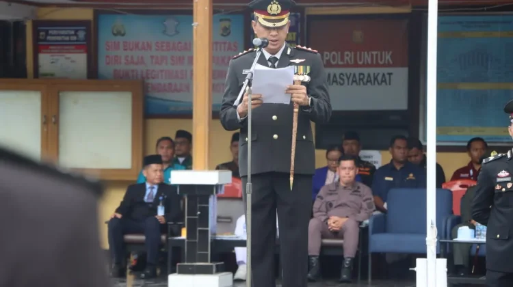 HUT Bhayangkara Perkuat Komitmen Pelayanan Polres Yapen