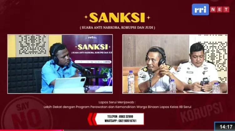 Lapas Kelas IIB Serui Optimalkan Program Pembinaan Ditengah Efisiensi Anggaran