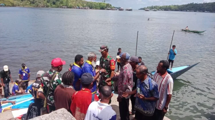 Babinsa Koramil 1709-04/Ansus Dampingi Penjemputan Wisata Rohani PKB
