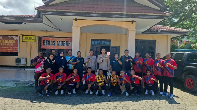 Tim Voli Yapen Tampil di Kapolda Cup U-19, Terhenti di Babak Kedua