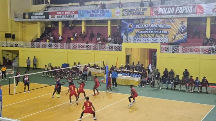 Tim Voli Yapen Tampil di Kapolda Cup U-19, Terhenti di Babak Kedua