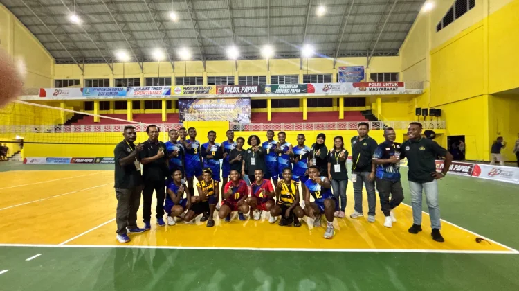 Tim Voli Yapen Tampil di Kapolda Cup U-19, Terhenti di Babak Kedua
