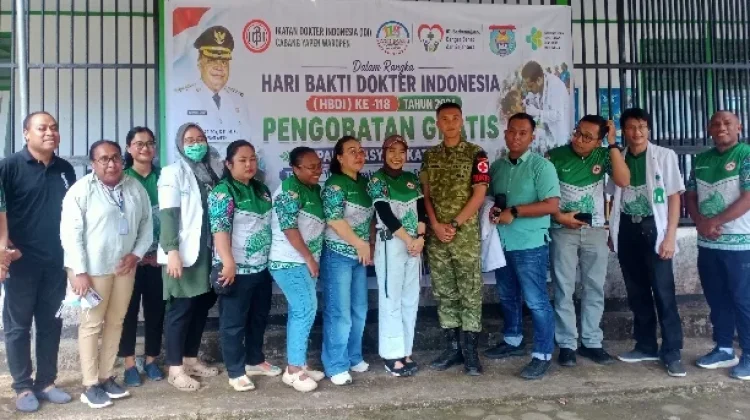 IDI Yapen Waropen Gelar Pengobatan Gratis