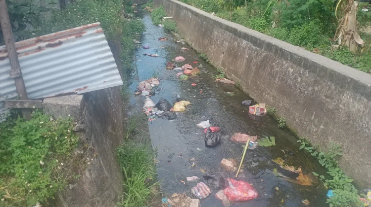 Warga Diminta Tidak Buang Sampah ke Kali di Kota Serui