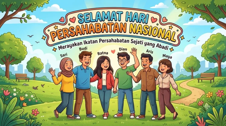 Menjaga Hangatnya Hubungan di Hari Persahabatan Nasional : 2 Agustus