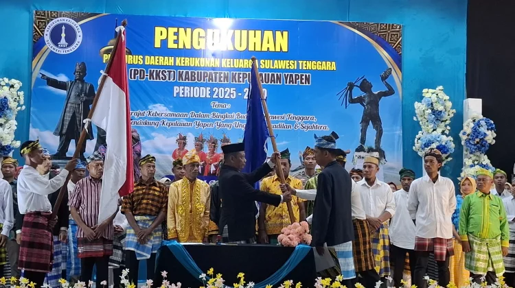 Merajut Kebersamaan, Pengurus PD-KKST Kepulauan Yapen Resmi Dikukuhkan