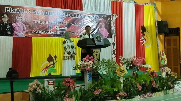 Langkah Iip Syarif Hidayat Terhenti Jalankan Tugas Kapolres Waropen