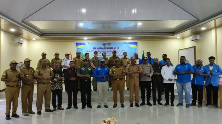 Bupati Waropen Apresiasi KNPI Gelar Musda III