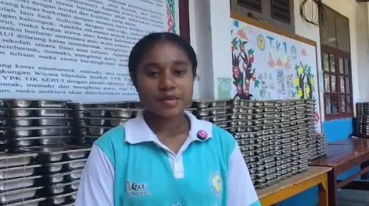 Program MBG di nilai bermanfaat bagi siswa SMK YPK Serui
