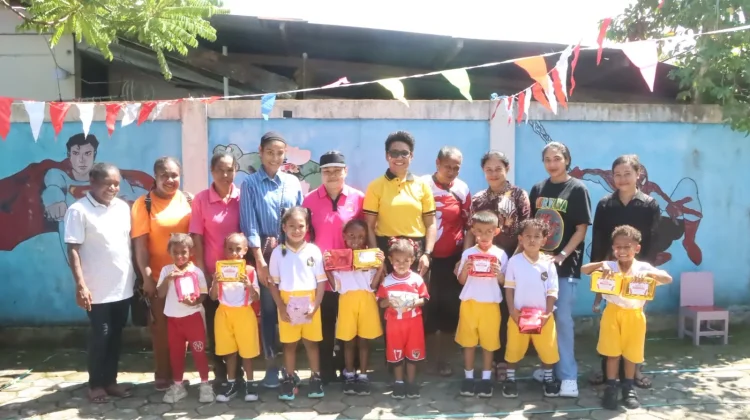 Kapolres Yapen Hadiri Rangkian Lomba Memeriahkan Hut Kemerdekaan RI 81