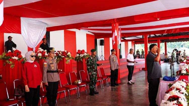 Dandim 1709/Yawa Bersama Forkopimda Mantapkan Gladi Bersih HUT RI