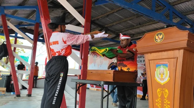 Pemerintah Waropen Gladi Resik Persiapkan Upacara HUT RI