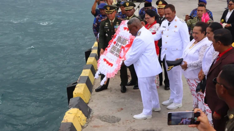 Hormati Jasa Pahlawan Bahari, Pemkab Waropen Gelar Ziarah Laut