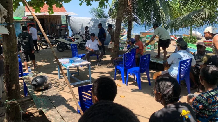 Rian Hendrik Serap Aspirasi Pengemudi Ojek dan Motoris Speadboat di Cina Tua
