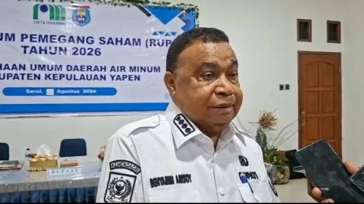 RUPS Perumdam Yapen Bahas Rencana Kerja dan Pelayanan Air Bersih