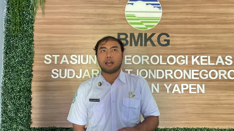 BMKG YAPEN Masyarakat Pantau Informasi Fenomena EL Nino