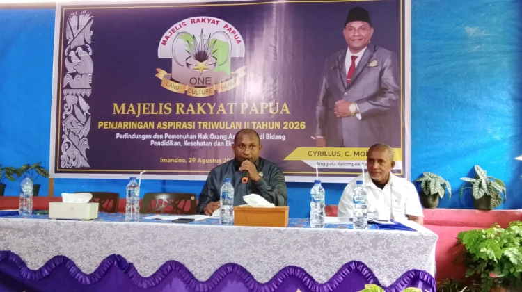 Masyarakat Imandoa Minta MRP Perjuangkan Hak Orang Asli Papua