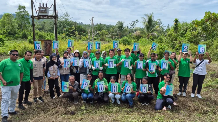 RRI Serui Gandeng SALUT UT Lakukan Penghijauan di Kainui