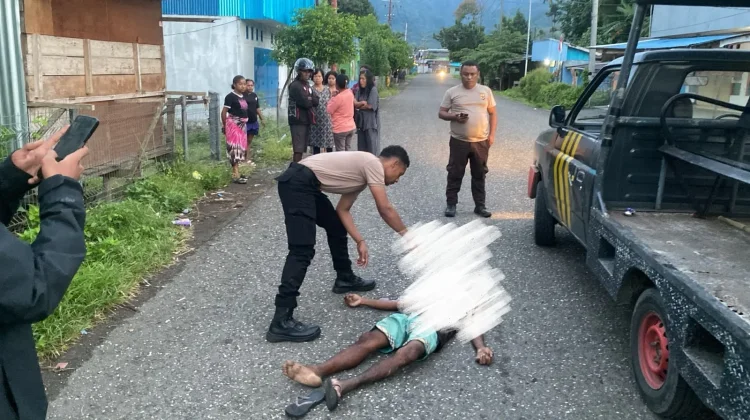 Sat Reskrim Yapen Gerak Cepat Tangani Penemuan Mayat Pria Dewasa di Bukit Toraja