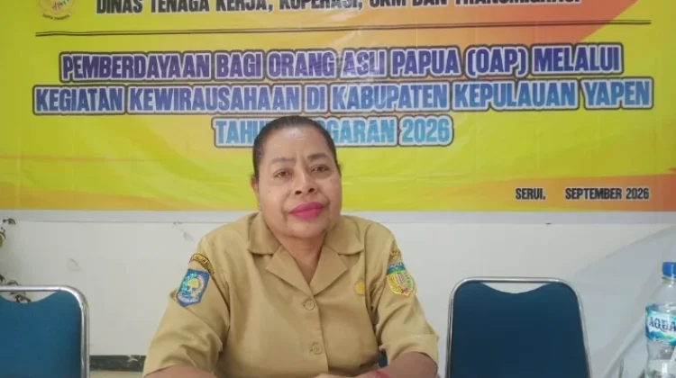 Disnaker Papua Gelar Pelatihan Wirausaha bagi OAP di Yapen