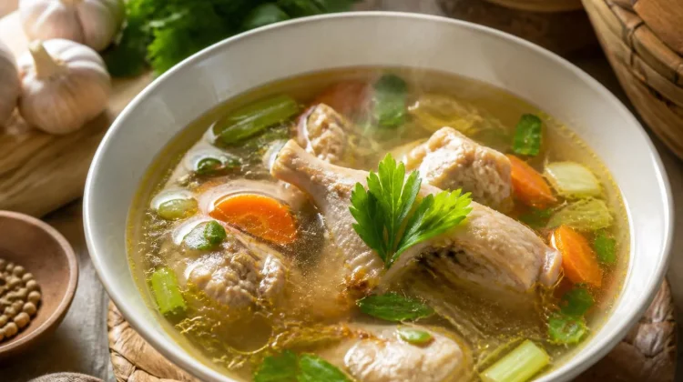 Cara Membuat Kaldu Ayam dari Tulang, Mudah dan Praktis
