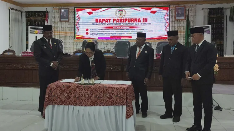 Kesepakatan KUA dan PPAS DPRK Waropen Fokuskan Anggaran pada Prioritas Rakyat